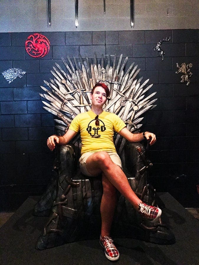 The Queen, Boris Savitskiy, of the Game of Thrones Popup Bar