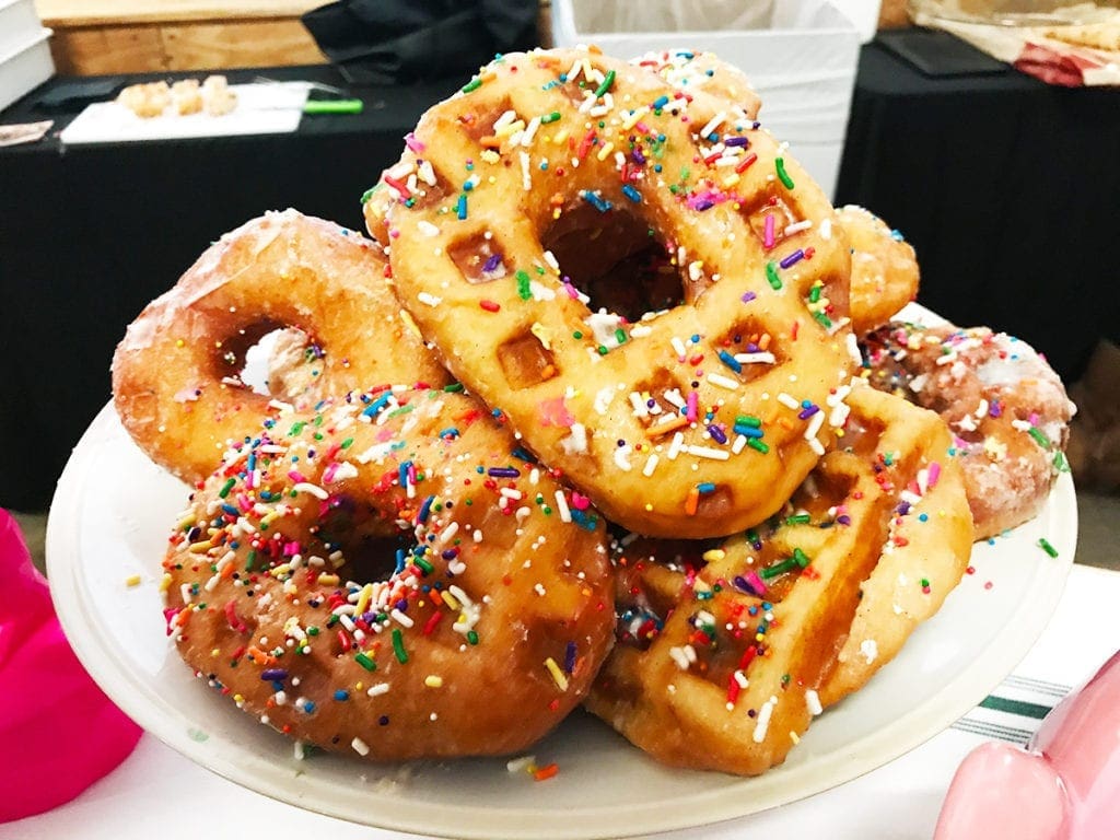 Doffle Donut Waffle from B Too at Emporiyum in Union Market Washington DC