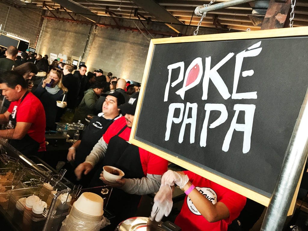 Poke Papa at Empriyum in Union Market Washington DC