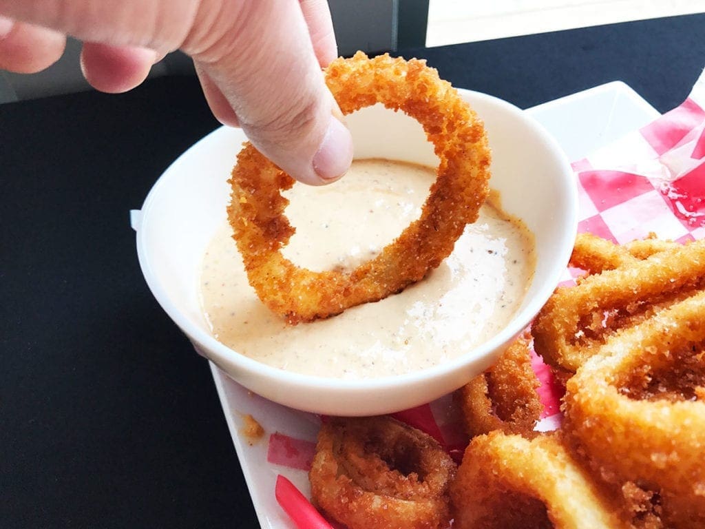 Crispy Onion Rings @ Triple Craft