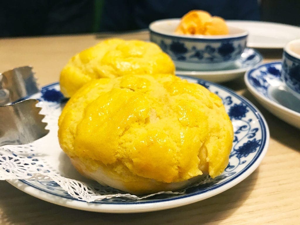 Creamy Egg Yolk Bun from Q by Peter Chang