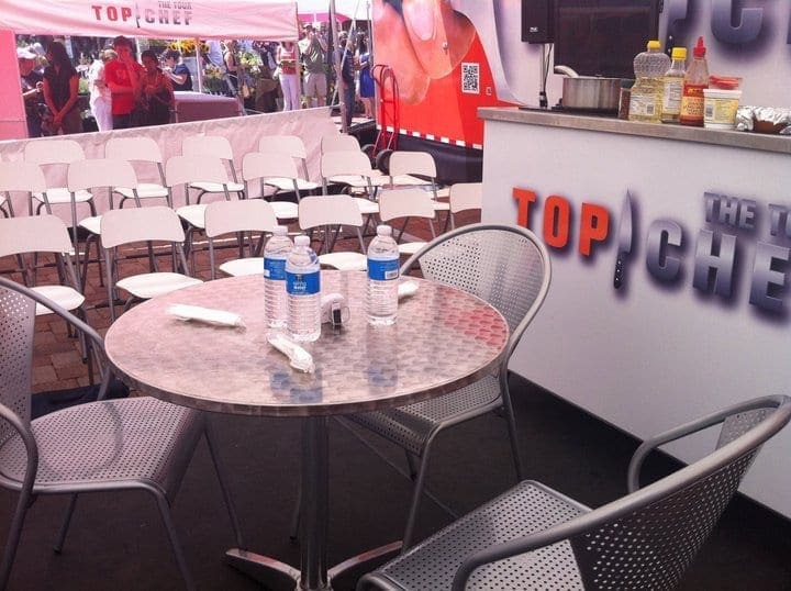Judges Table @ Top Chef Tour in Eastern Market Washington DC