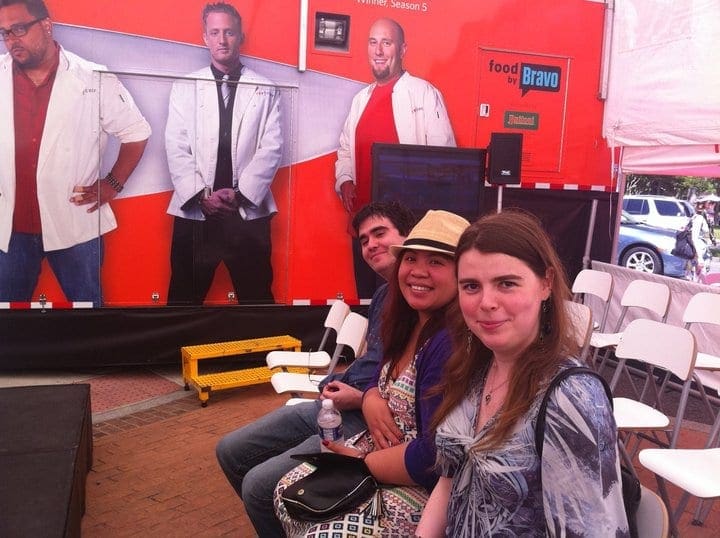 VIPs @ Top Chef Tour in Eastern Market Washington DC