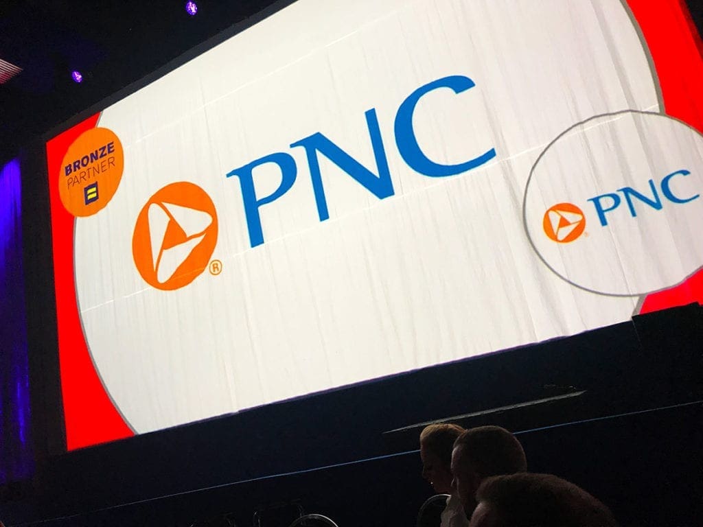 Sponsor PNC from HRC National Dinner 2018