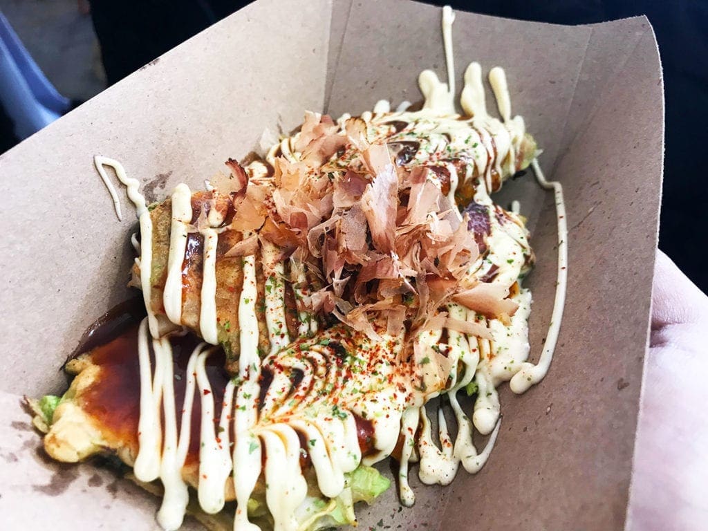 Okonomiyaki from Uzu at Emporiyum 2018
