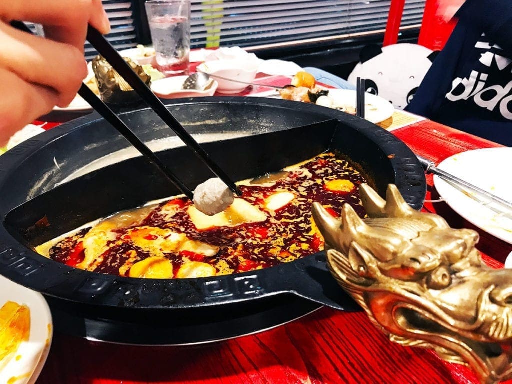 Hot Pot at Hot Pot Legend on Rockville Pike Maryland