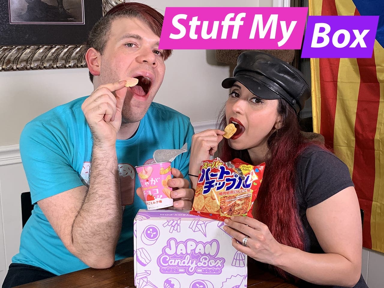 StuffMyBox Episode 5 Unboxing of Japan Candy Box Subscription Service