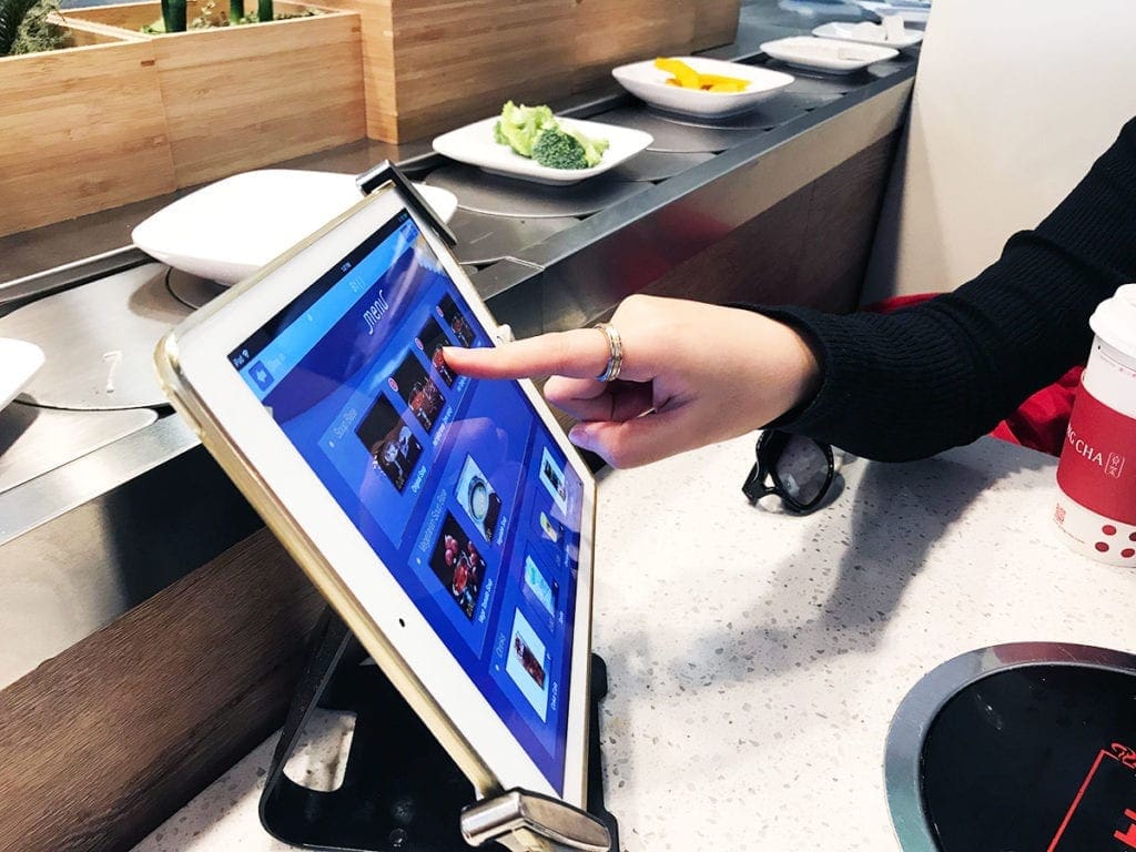 Smart and Easy Ordering with iPad at Urban Hot Pot Rockville Pike Maryland