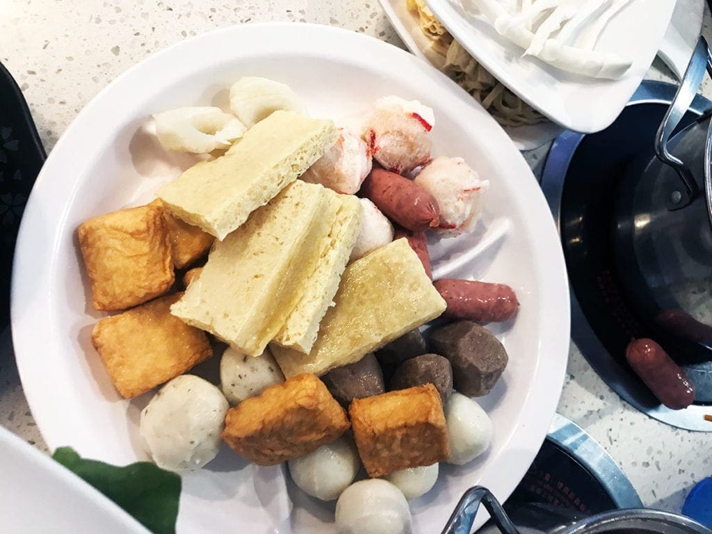 Tofu, Seafood Balls, Meat Balls, Chinese Sausages and More from Hot Spot Fairfai NOVA Virginia