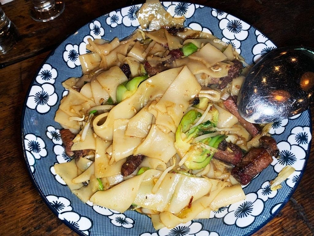 Beef Chow Fun from Tiger Fork in Shaw Washington DC