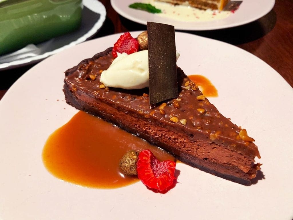 Ferrero Rocher Tart from Unconventional Diner in Shaw Downtown Washington DC