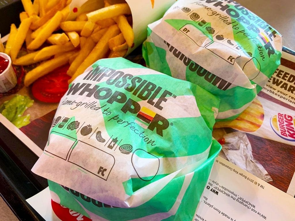 Trying the Impossible Whopper from Burger King and Impossible Foods