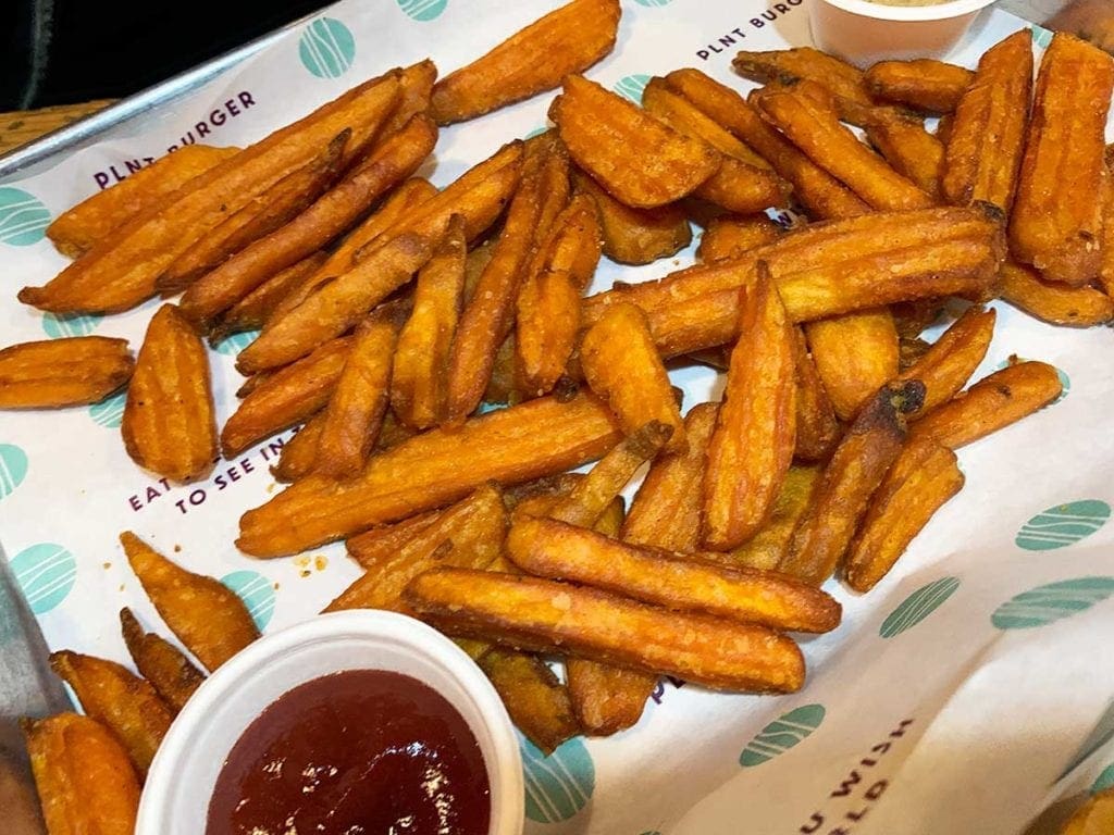 Sweet Potato Fries from PLNT Burger in Downtown Silver Spring