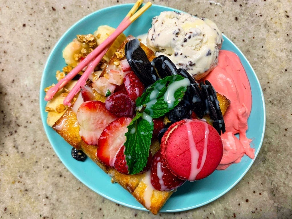 Strawberry Loaf Toast from Sweeteria in Downtown Silver Spring